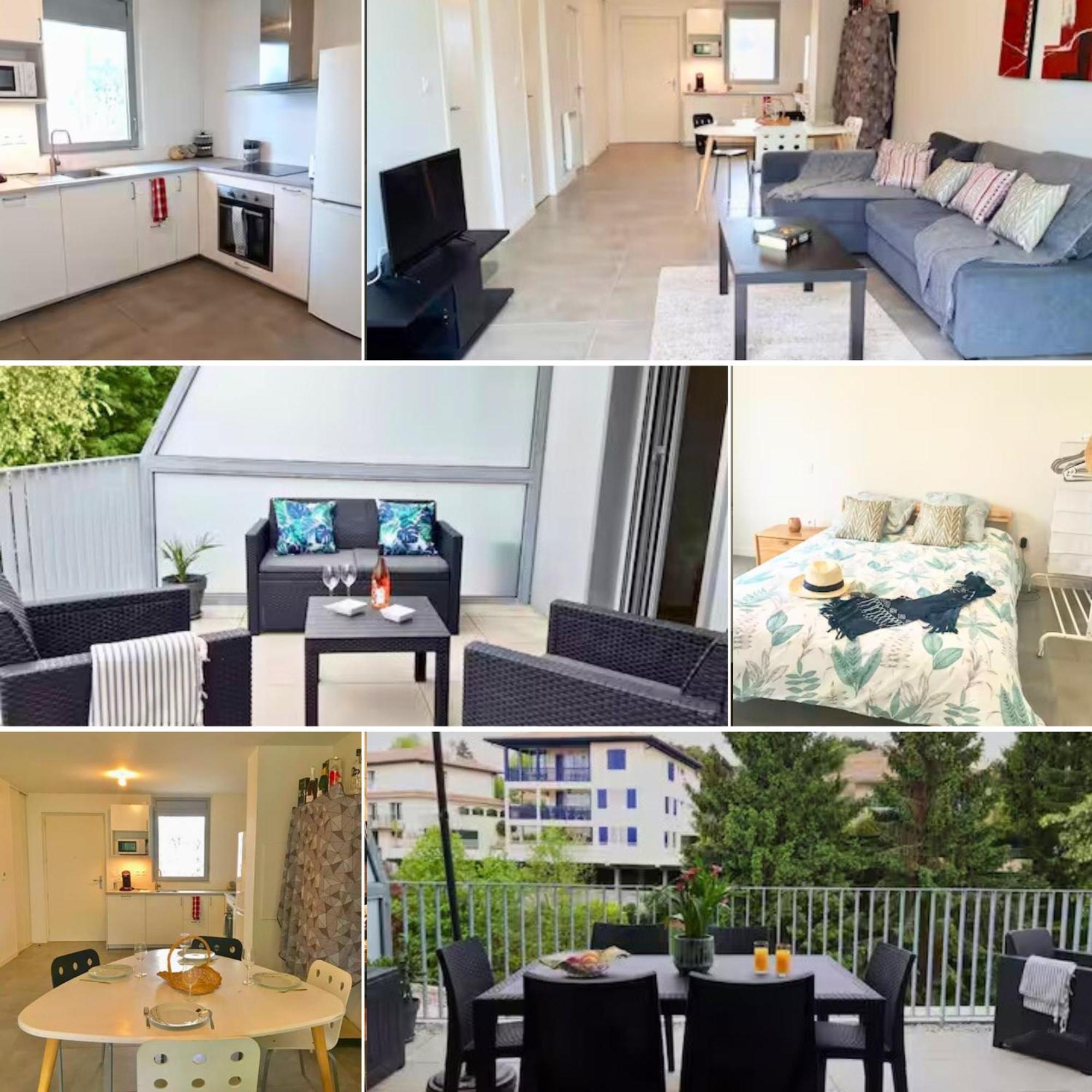 Bide Ona - Centre - Terrasse - Parking Apartment Bayonne