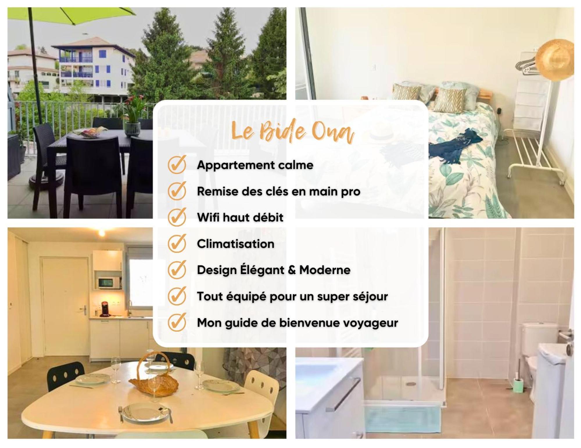 Bide Ona - Centre - Terrasse - Parking Apartment *
